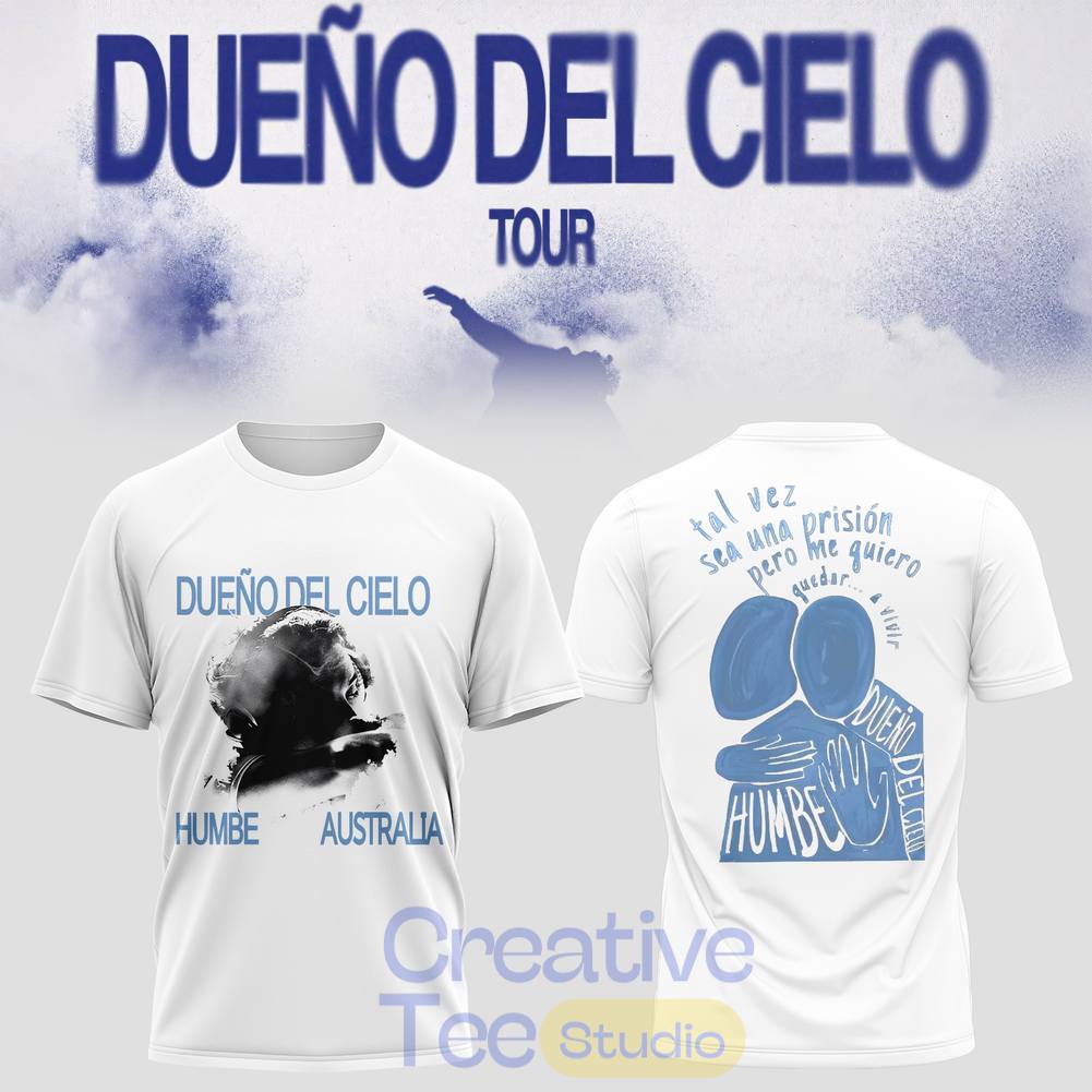 HUMBE DUENO DEL CIELO Tour 2026 Special Tee Hoodie