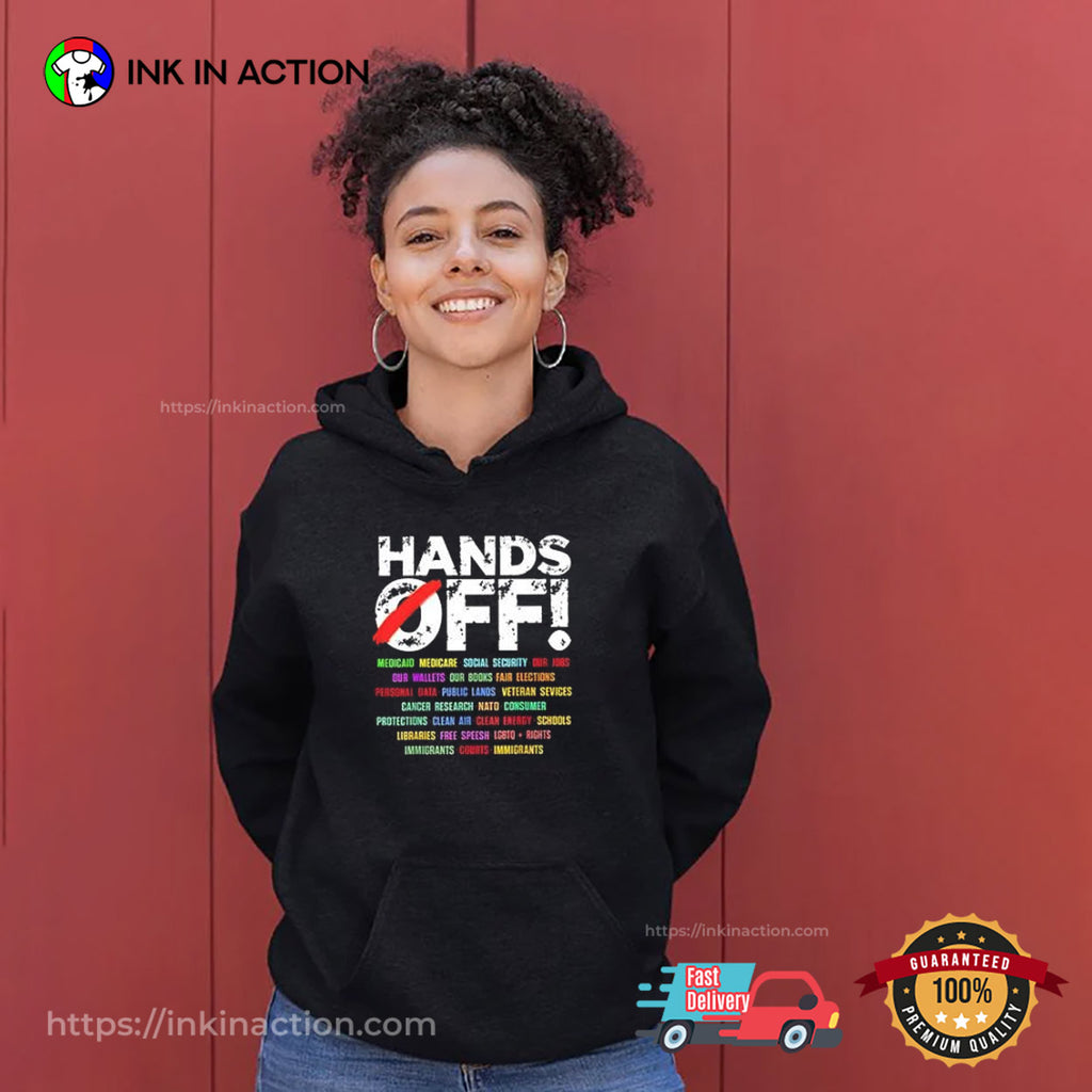 Hands Off Protest Social Security And Medicare Protest T-shirt