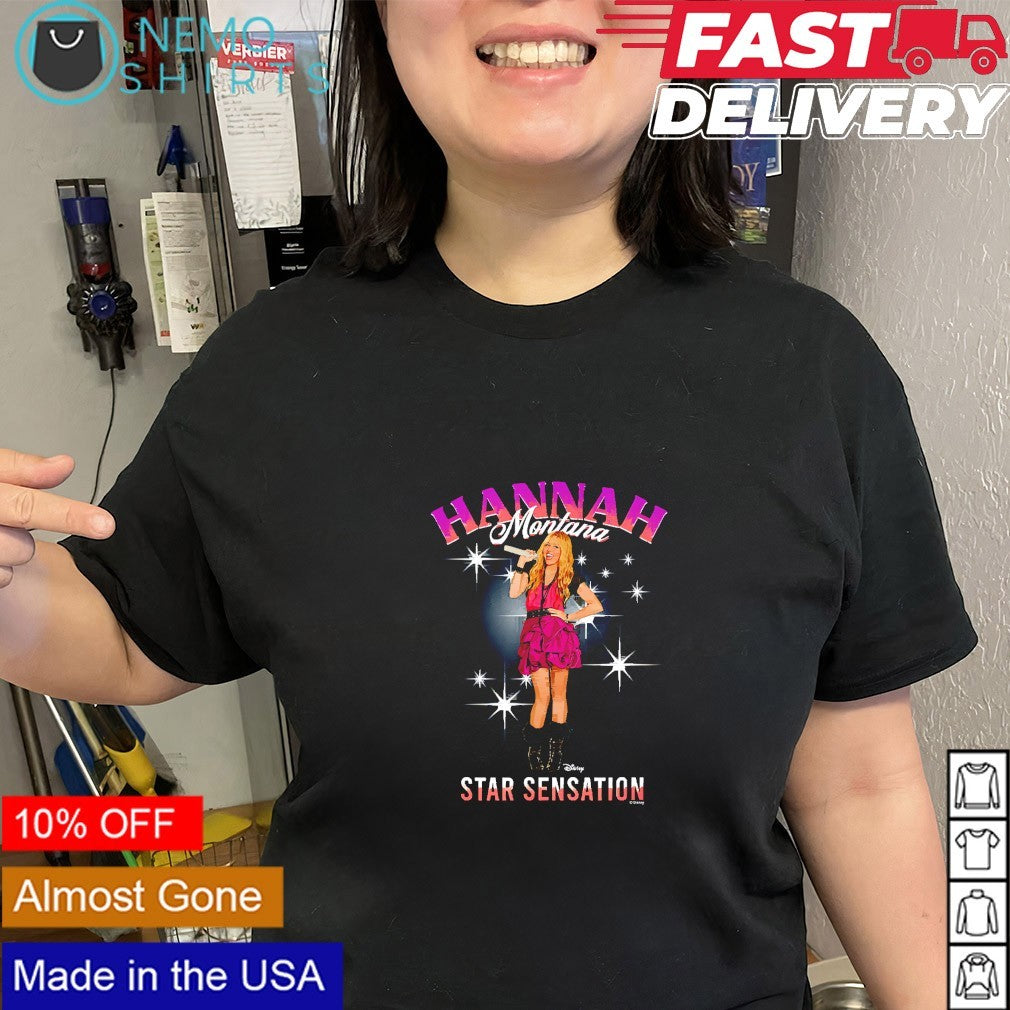 Hannah Montana Star Sensation graphic shirt