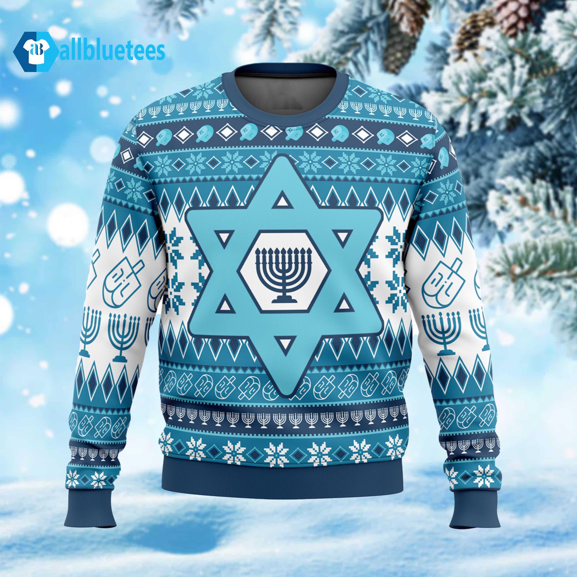 Hanukkah Ugly Christmas Sweater