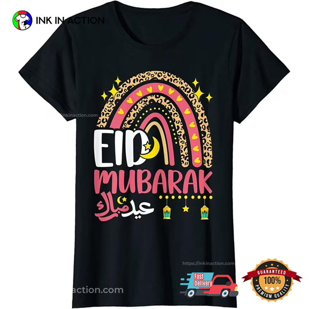 Happy Eid Mubarak For Eid Al Fitr Celebration T-shirt