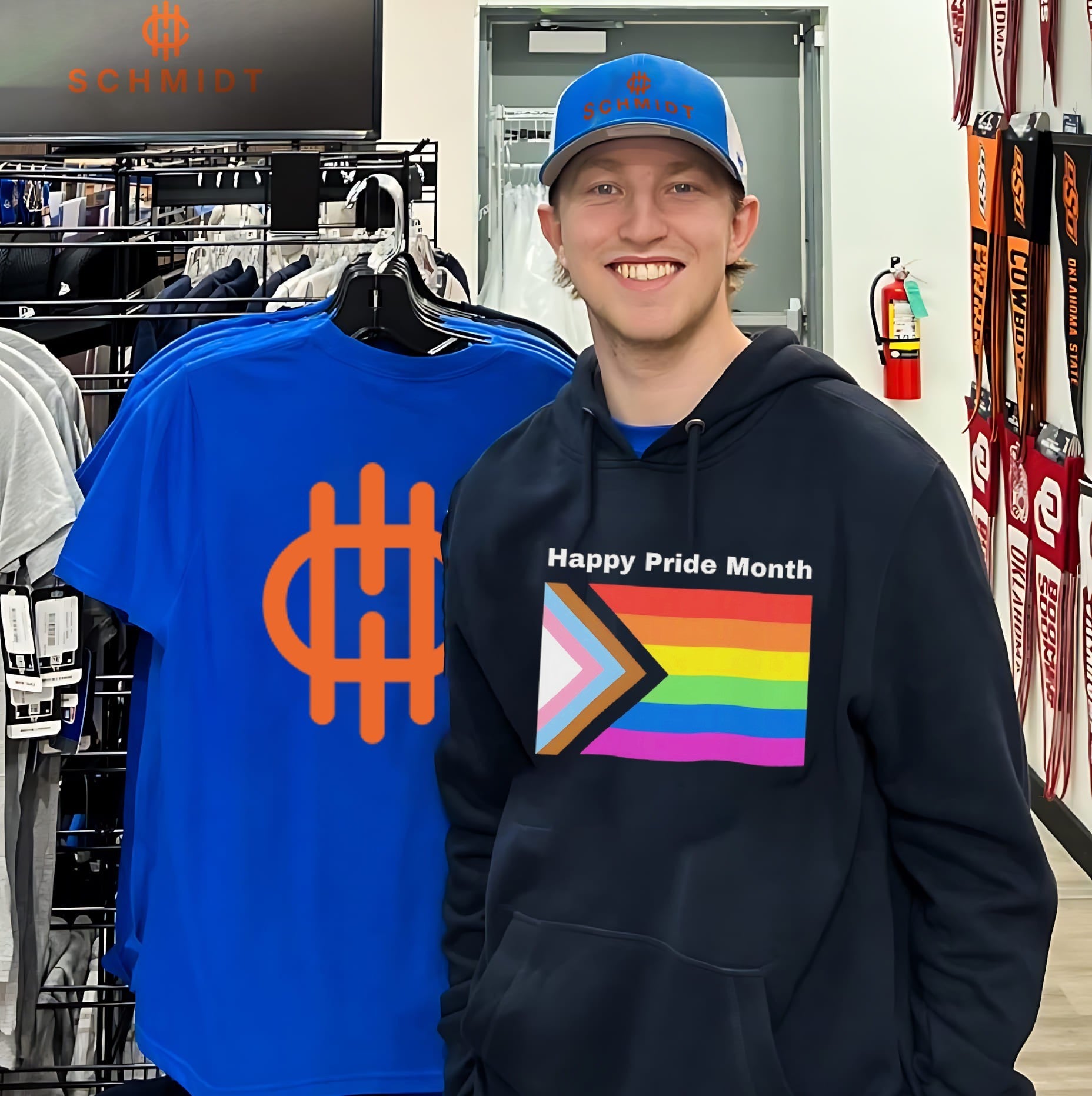 Happy Pride Month rainbow flag shirt