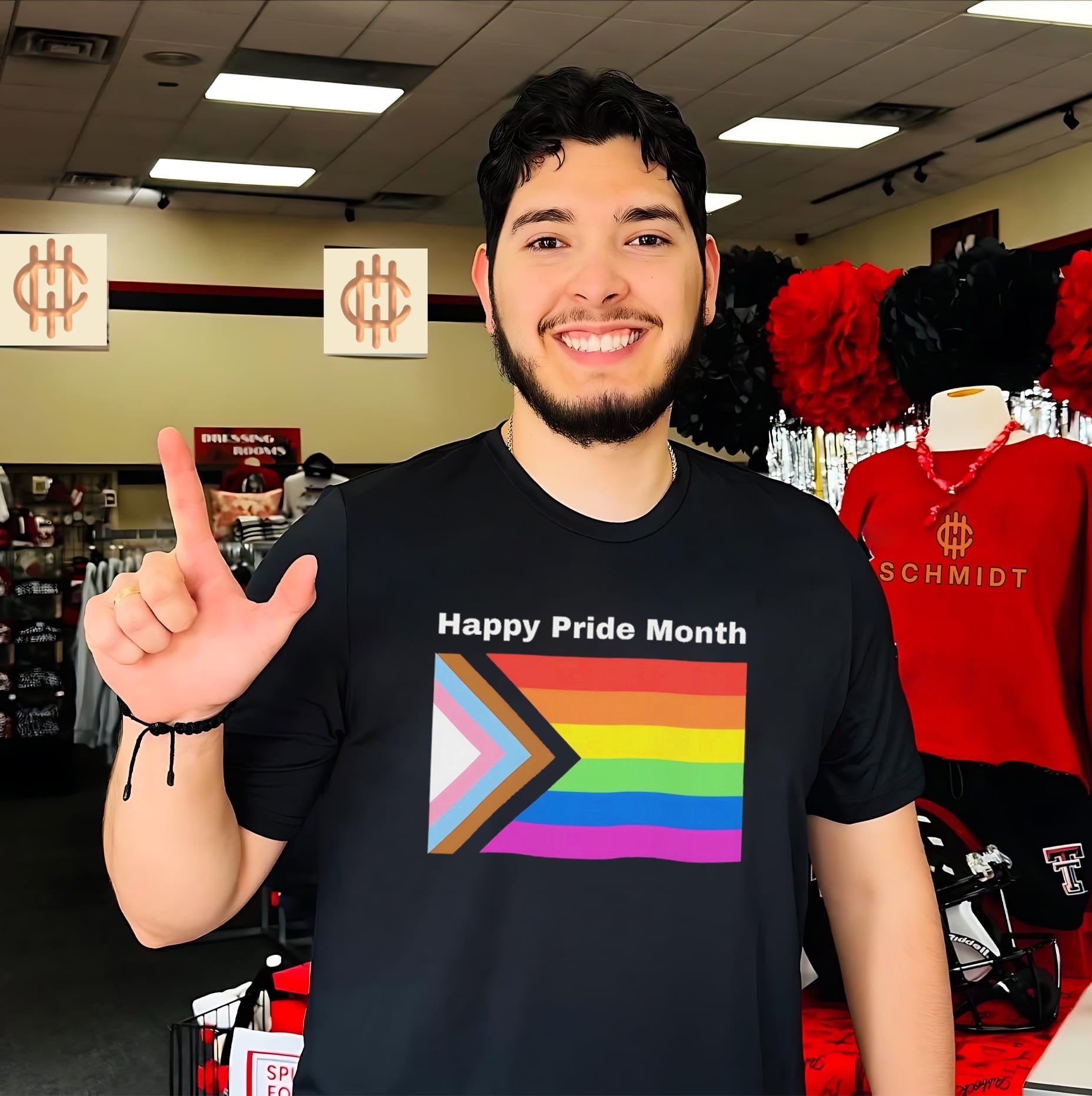 Happy Pride Month rainbow flag shirt