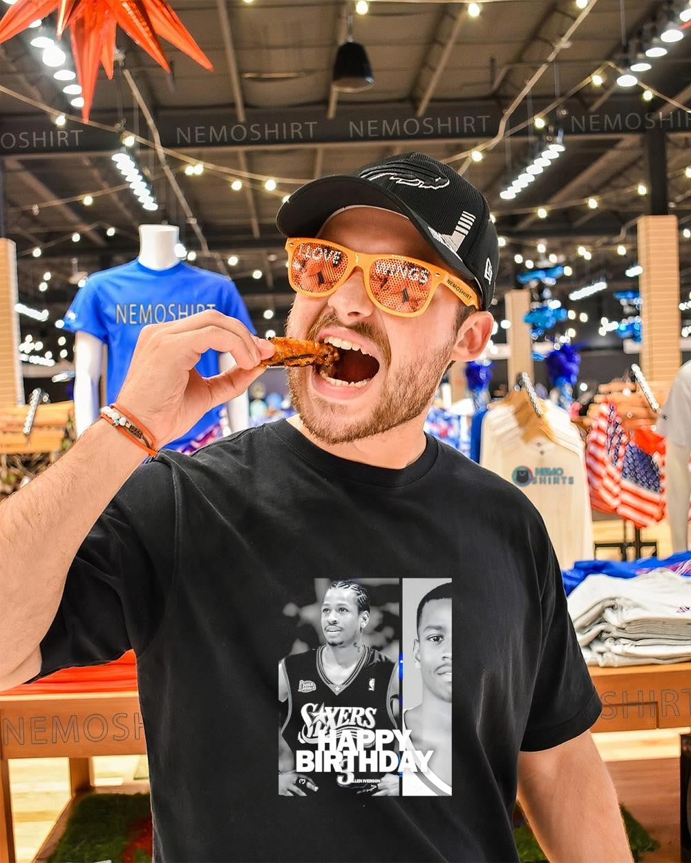 Happy birthday Allen Iverson Philadelphia 76ers legend shirt