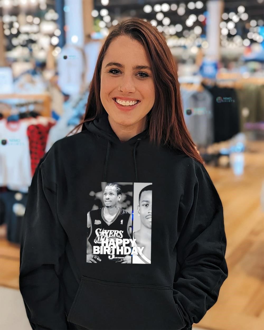 Happy birthday Allen Iverson Philadelphia 76ers legend shirt