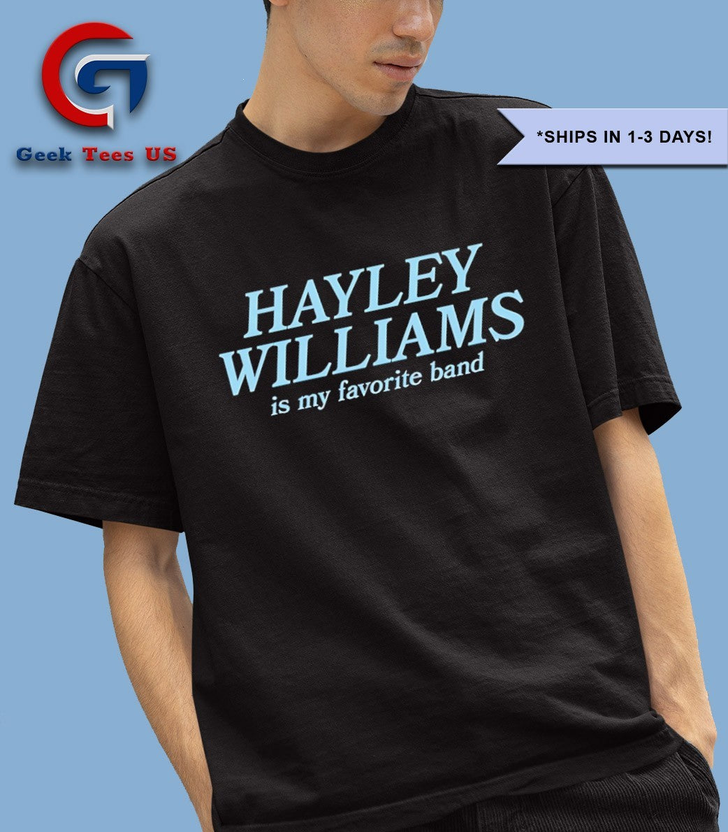 Hayley Williams my favorite band T-shirt
