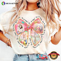 He Is Risen Easter Coquette Bow Shirt