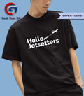 Hello Jetsetters plane shirt
