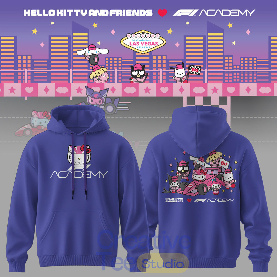 Hello Kitty x F1 Academy New Collection Hoodie