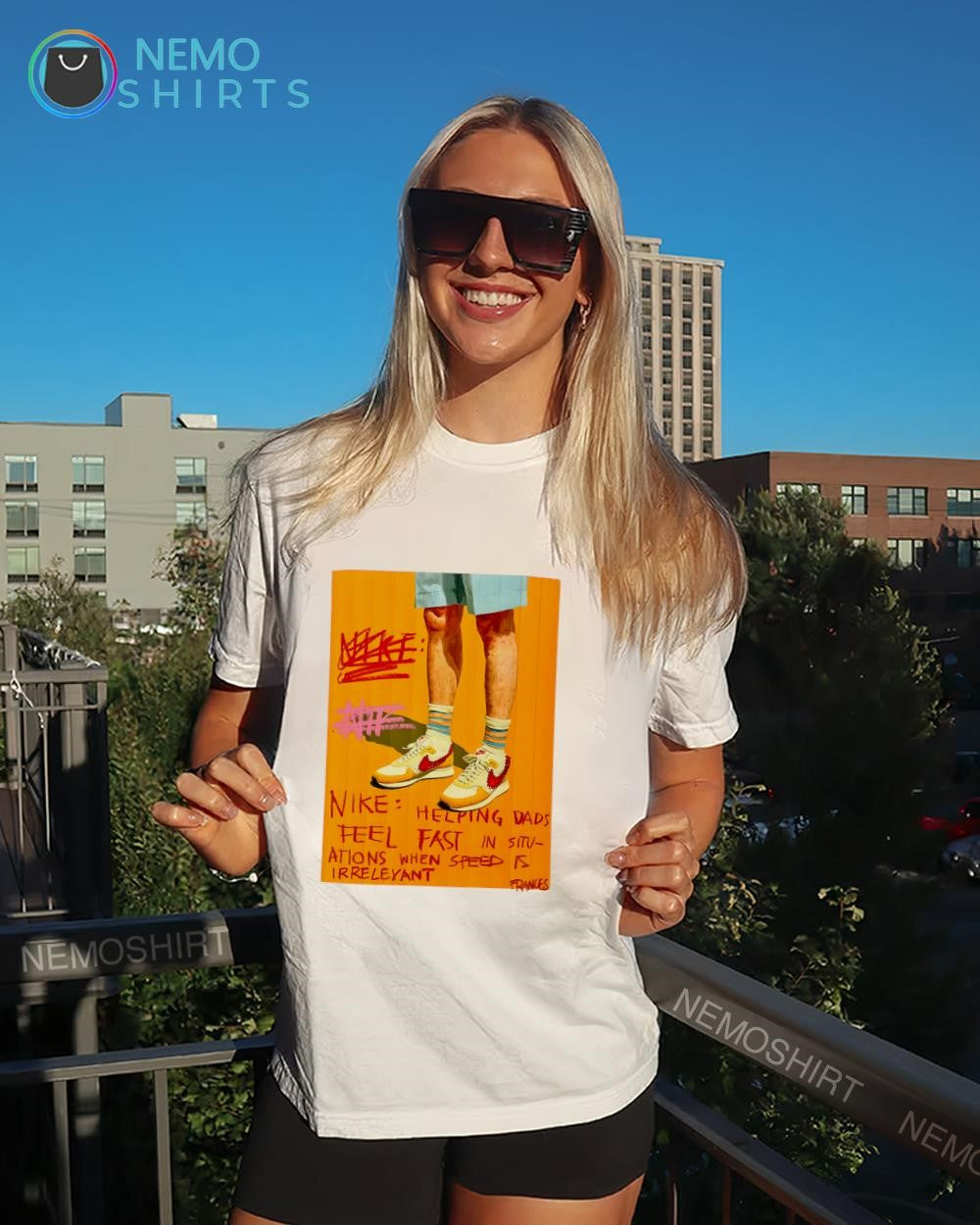 Helping dads feel fast in situations when speed is irrelevant shirt