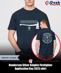 Henderson Silver Knights Firefighter Application Day 2025 shirt