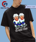 Henrik Sedin and Daniel Sedin Vancouver Canucks the Sedin Twins Hockey caricatures shirt