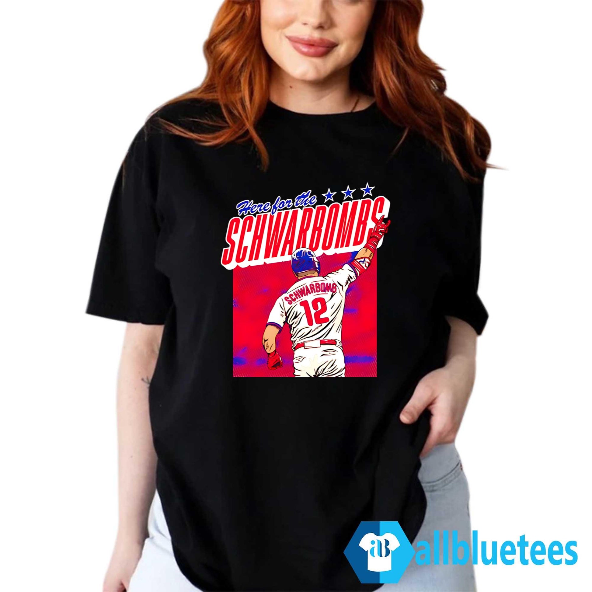 Here For The Schwarbomb Kyle Schwarber Shirt