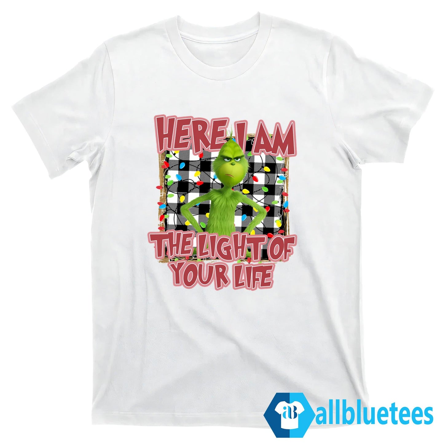 Here I Am The Light Of Your Life Christmas Shirt