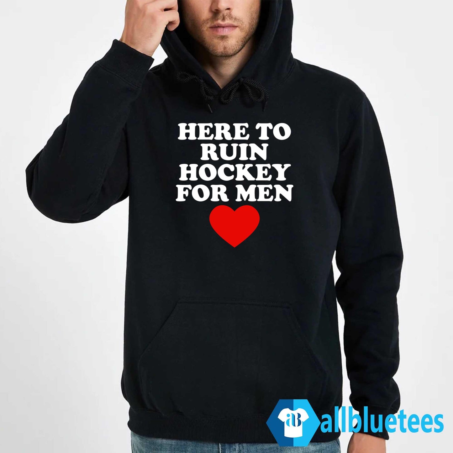 Here To Ruin Hockey For Men Shirt