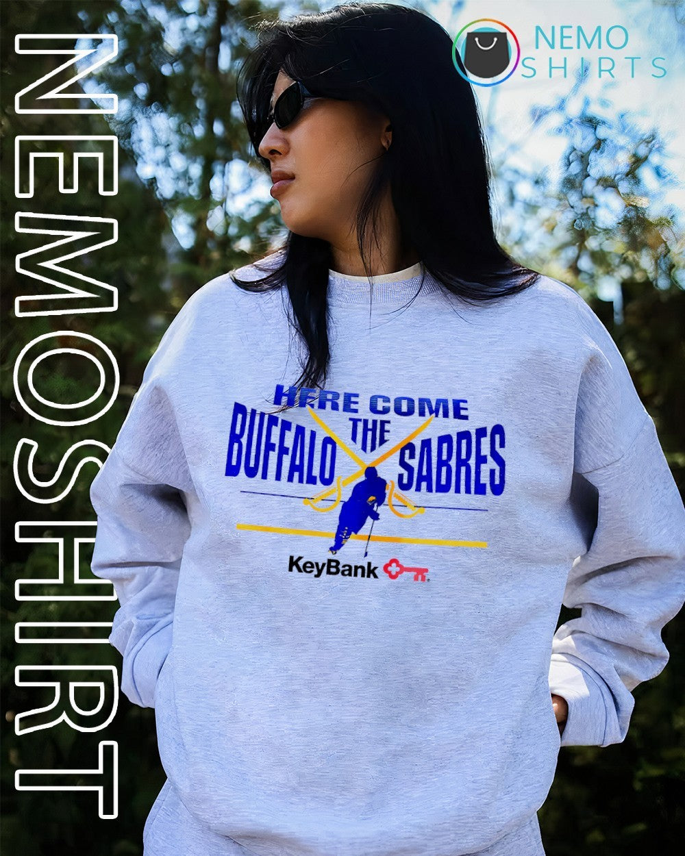 Here come the Buffalo Sabres game 7 KeyBank logo shirt