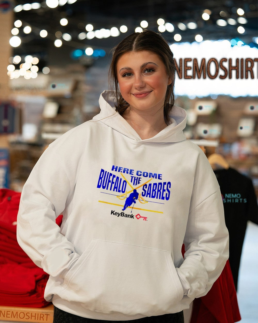 Here come the Buffalo Sabres game 7 KeyBank logo shirt