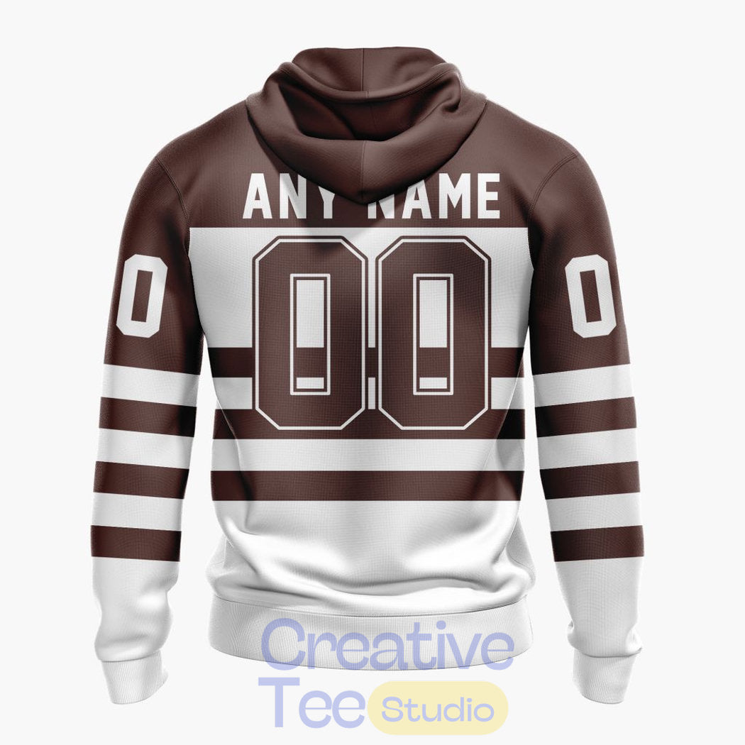 Hershey Bears Throwback Design Custom Hoodie