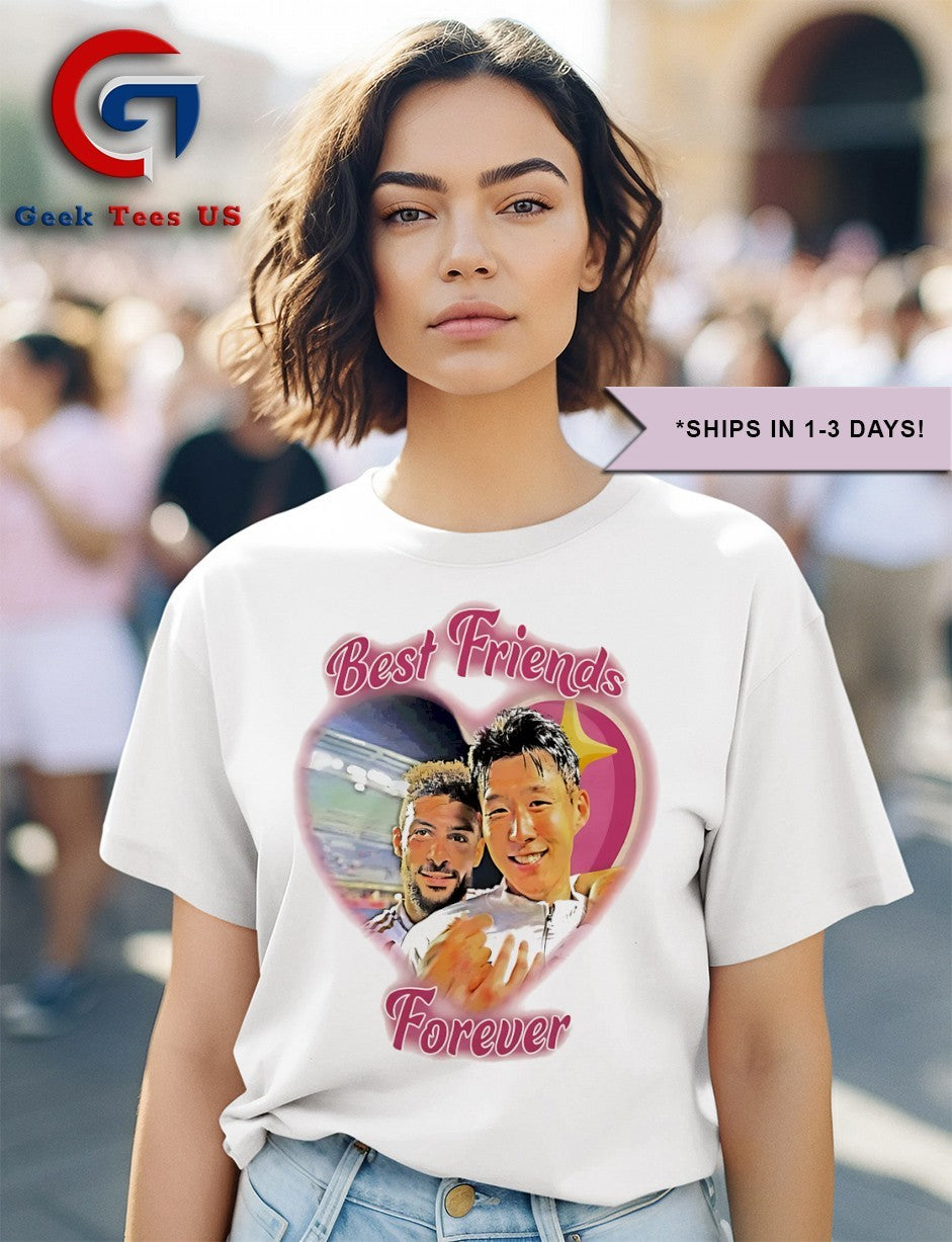 Heung-Min Son and Denis Bouanga best friends forever shirt