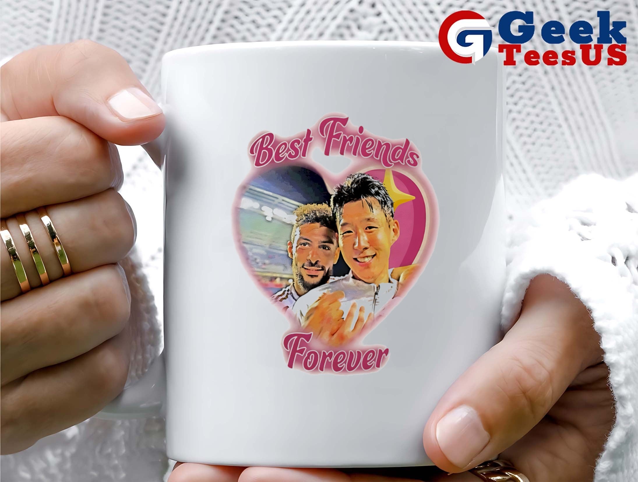 Heung-Min Son and Denis Bouanga best friends forever shirt