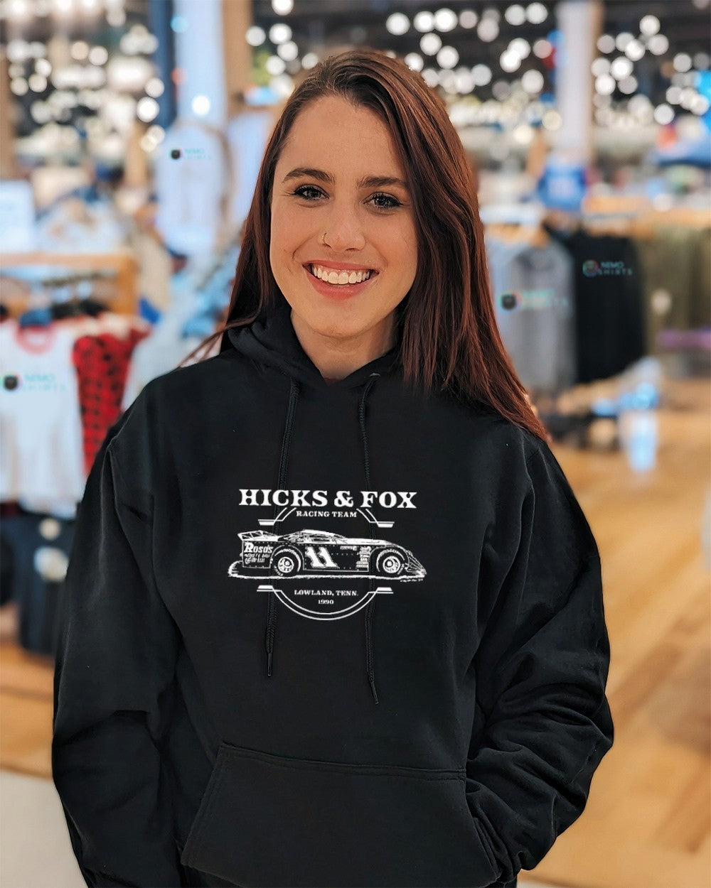 Hicks & Fox Curtis Fox 11 racing team shirt