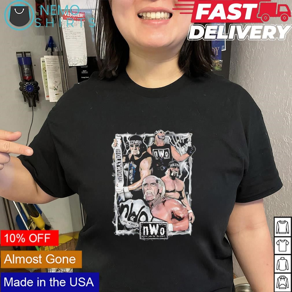Hollywood Hulk Hogan Scott Hall Kevin Nash the New World Order shirt