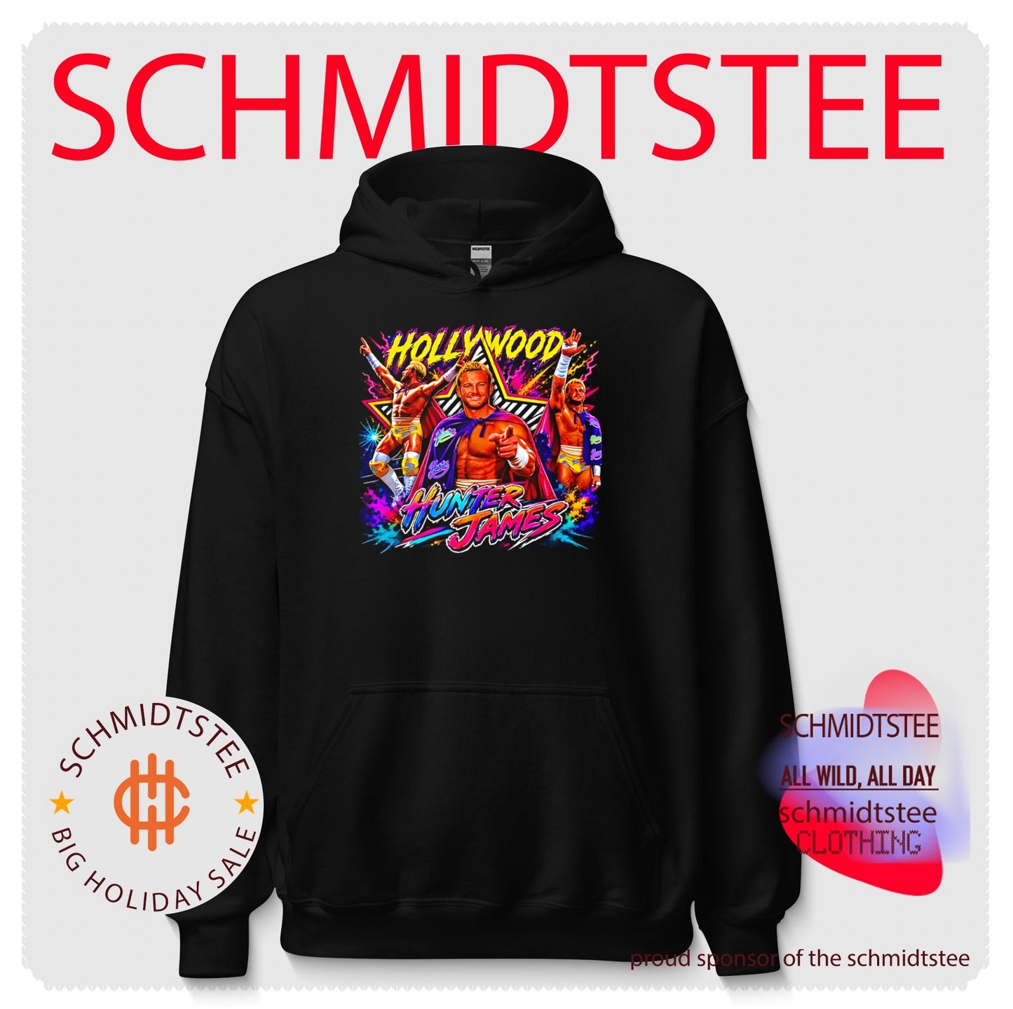 Hollywood Hunter James cyberpunk shirt
