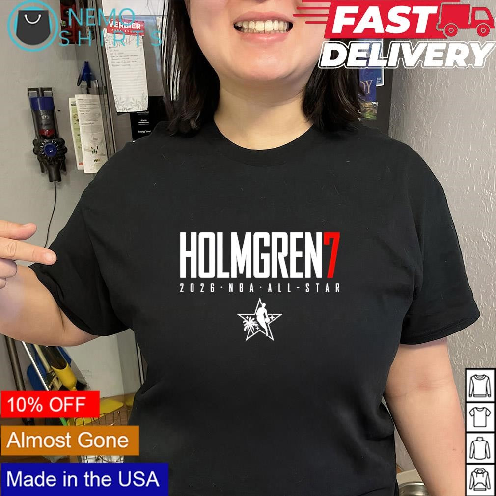 Holmgren7 Oklahoma City Thunder 2026 NBA All-Star shirt