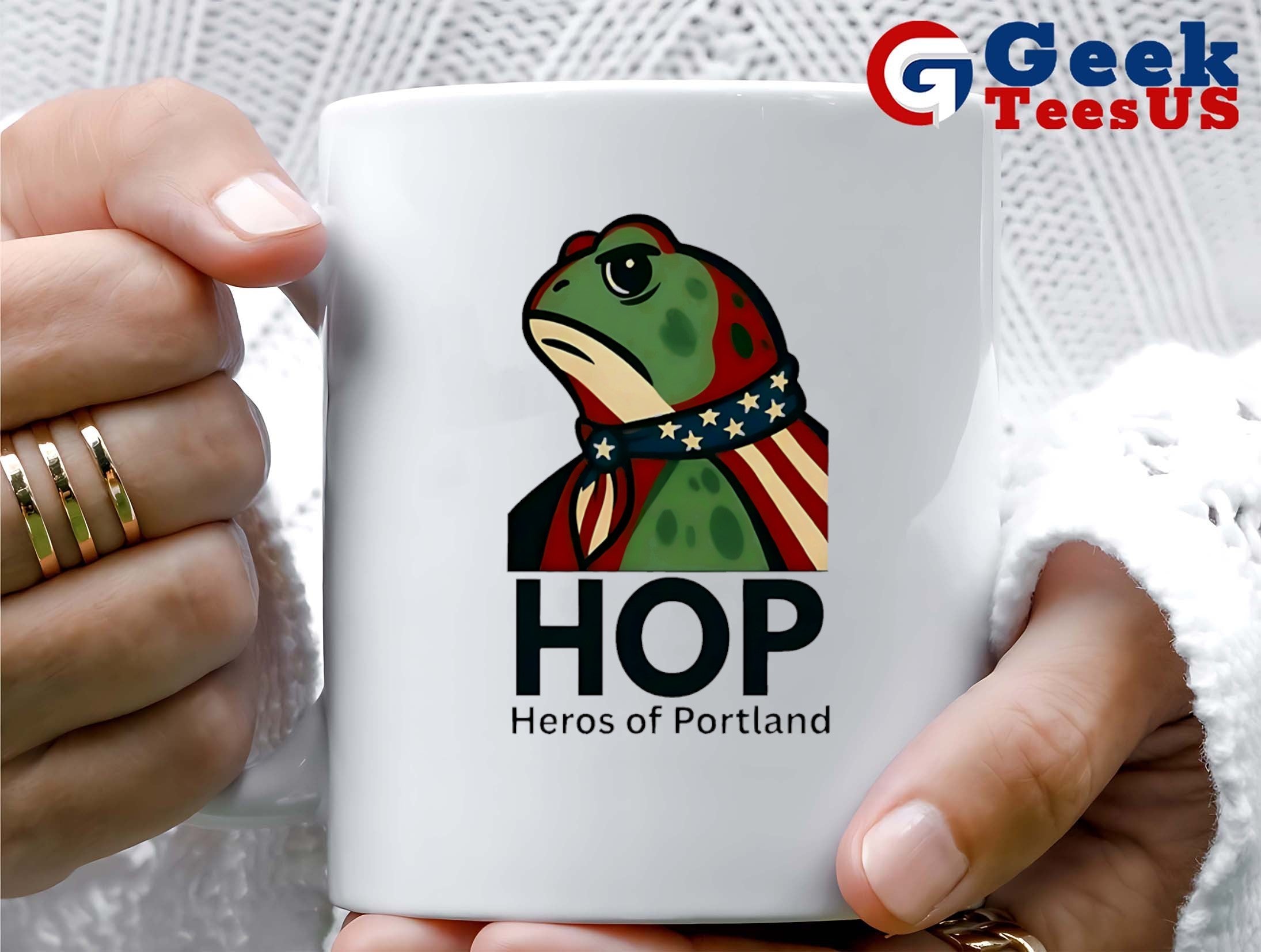 Hop Heros of Portland Frog shirt