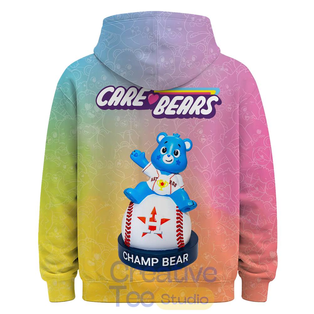 Houston Astros Care Bears Night Special Hoodie