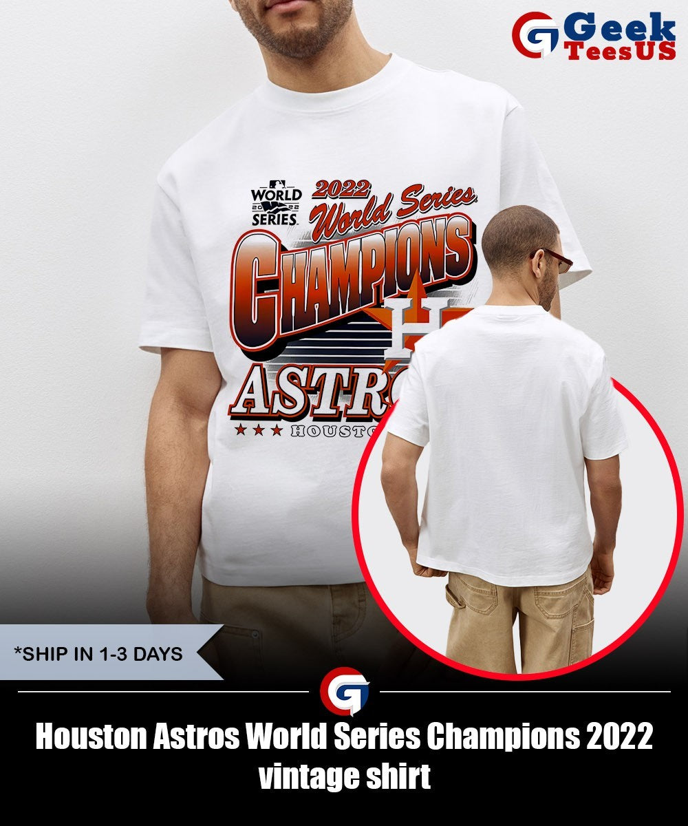 Houston Astros World Series Champions 2022 vintage shirt