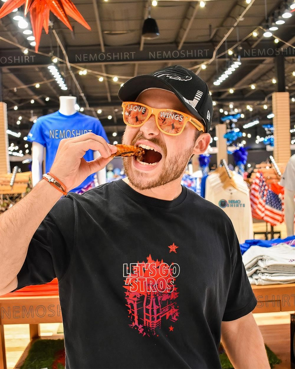 Houston Astros let’s go Stros local state shirt