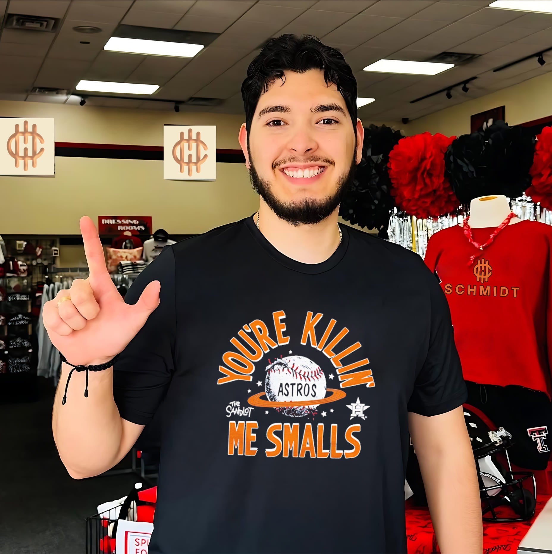 Houston Astros x The Sandlot you’re killin’ me smalls shirt