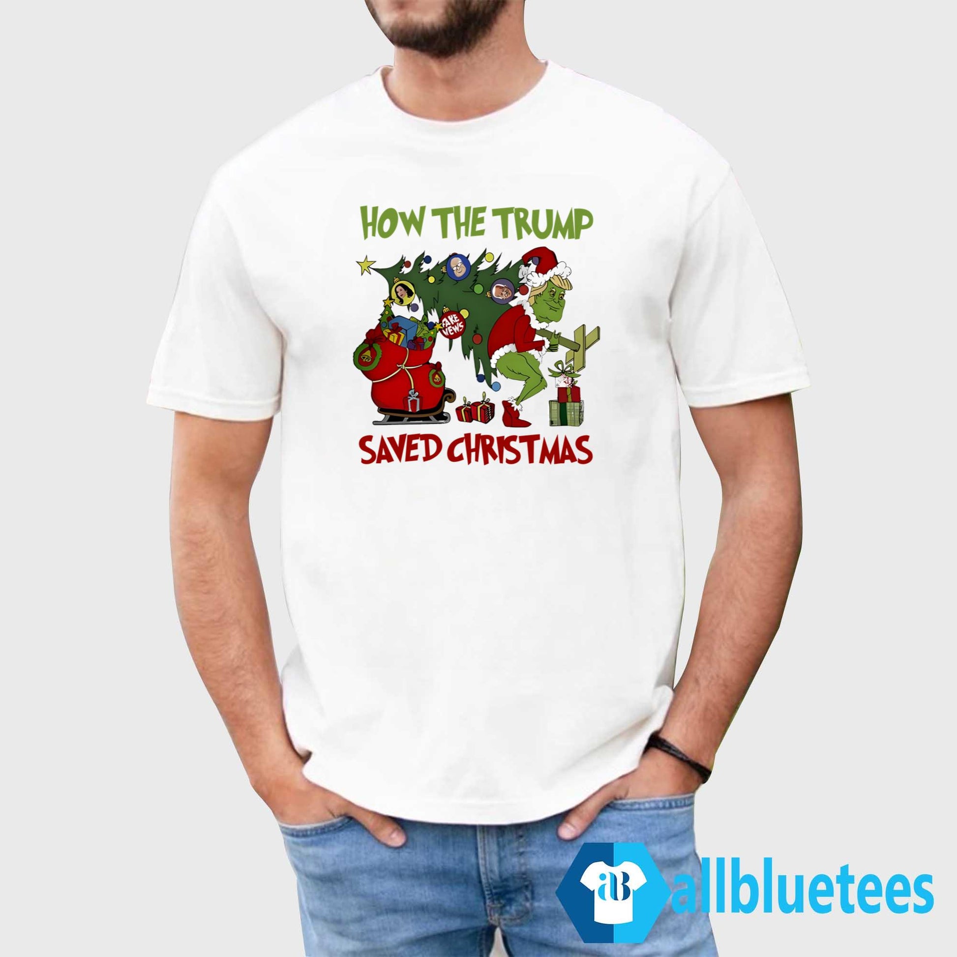 How The Trump Saved Christmas Shirt