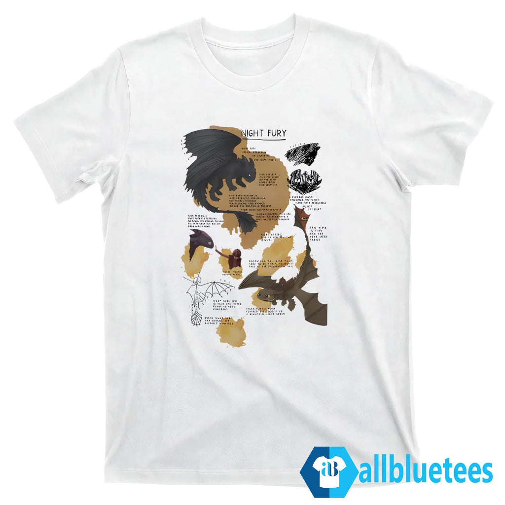 How To Train Your Dragon Night Fury Shirt