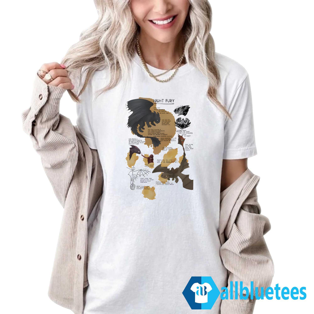 How To Train Your Dragon Night Fury Shirt
