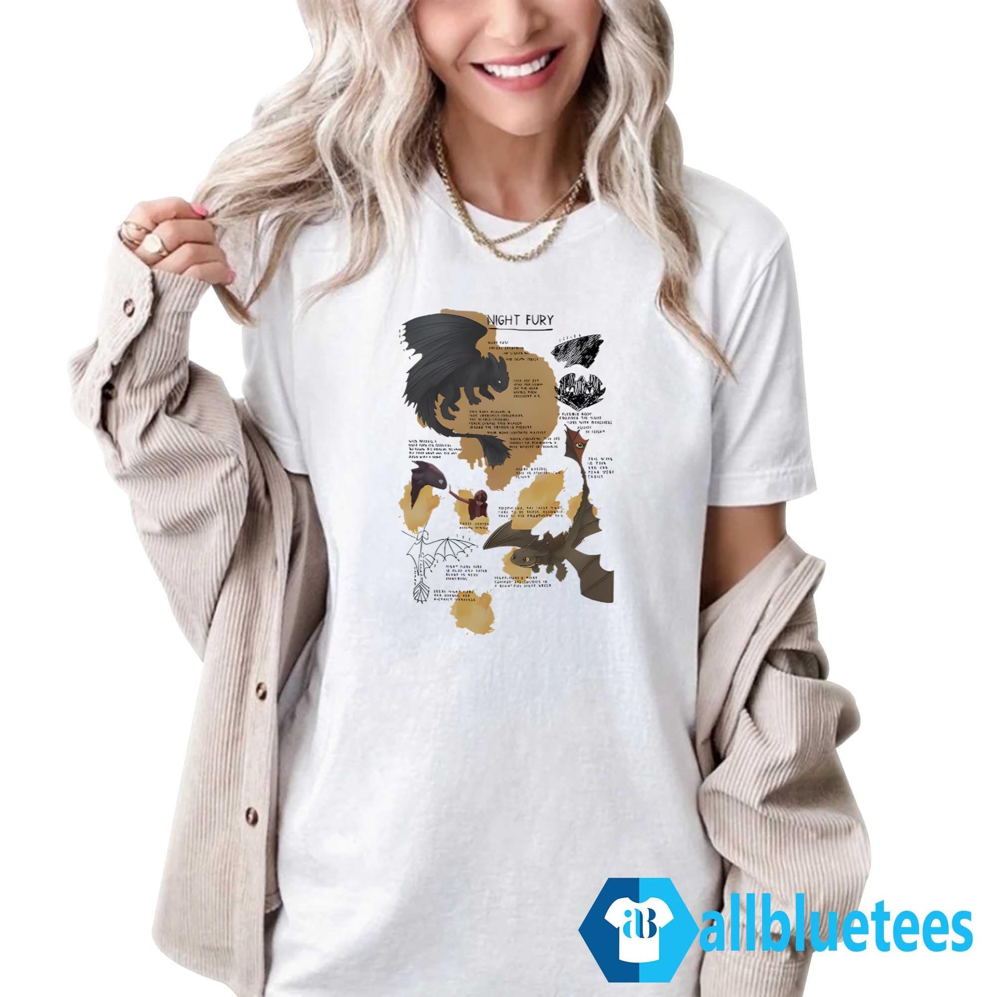 How To Train Your Dragon Night Fury Shirt