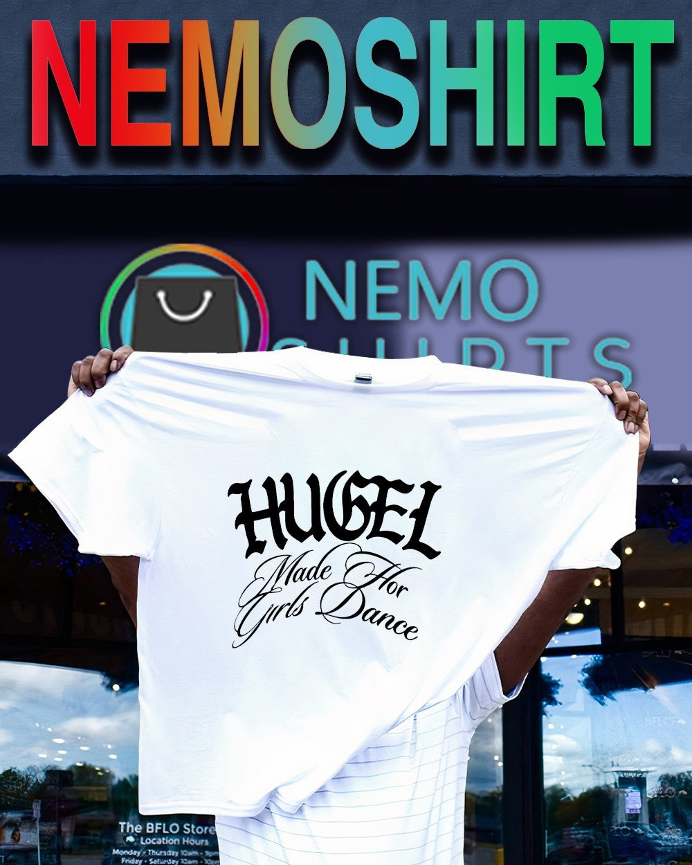 Hugel make the girls dance studios Miami shirt