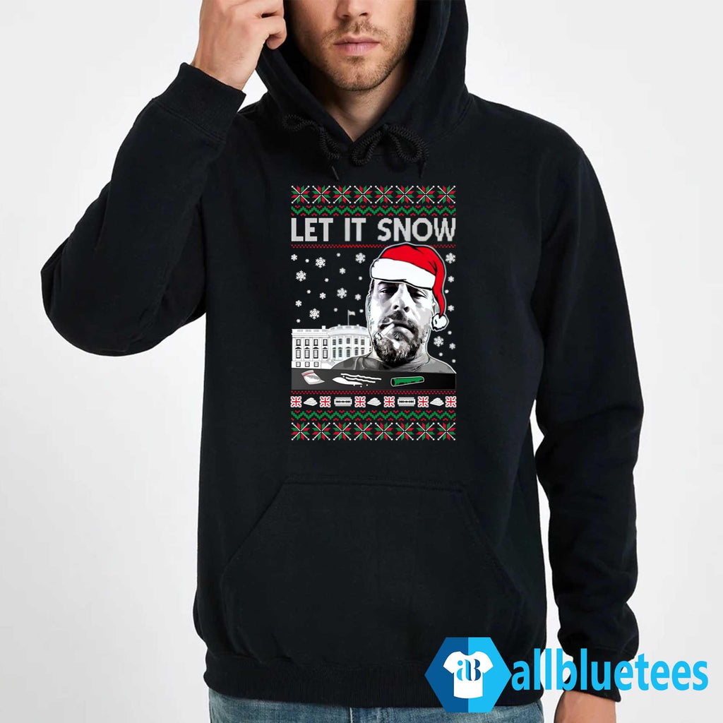 Hunter Biden Let It Snow Christmas Sweater