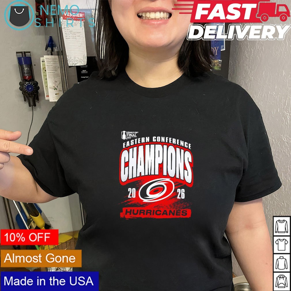 Hurricanes 2026 Stanley Cup Final Eastern Conference champions shirt