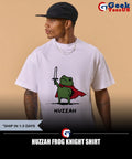 Huzzah frog knight shirt