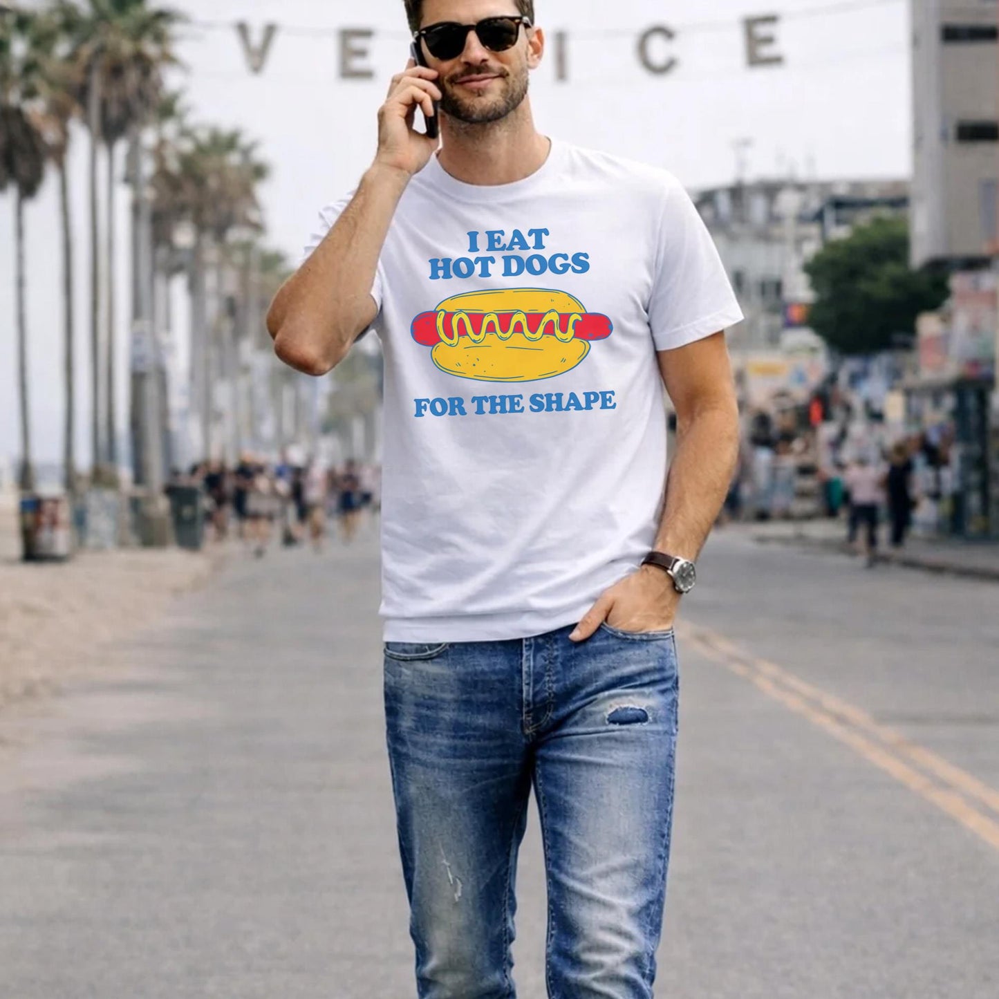 I Eat Hot Dogs For The Shape Shirt