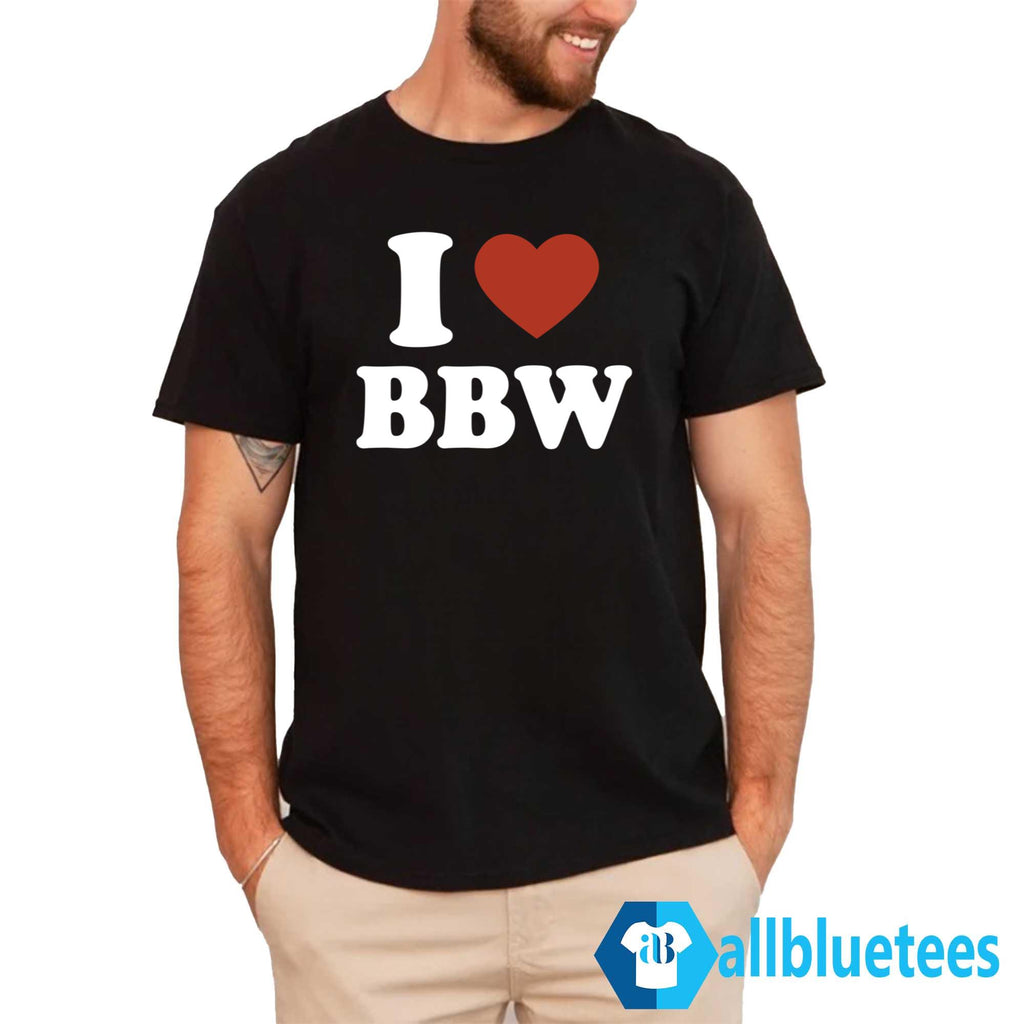 I Love BBW Hoodie