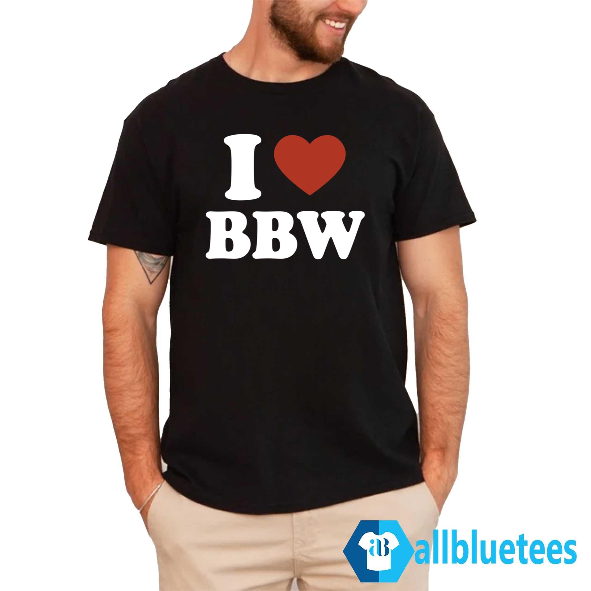 I Love BBW Hoodie
