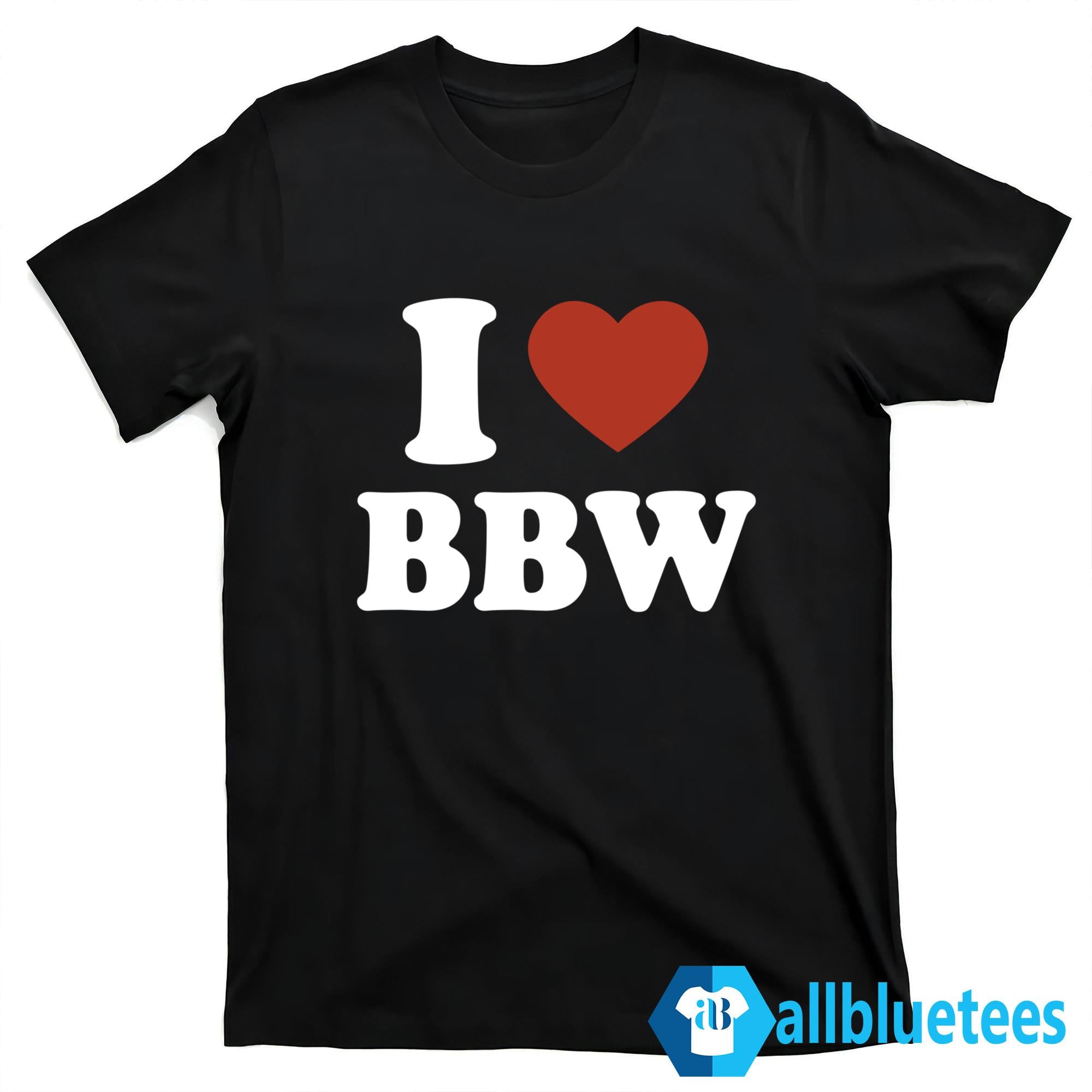 I Love BBW Hoodie
