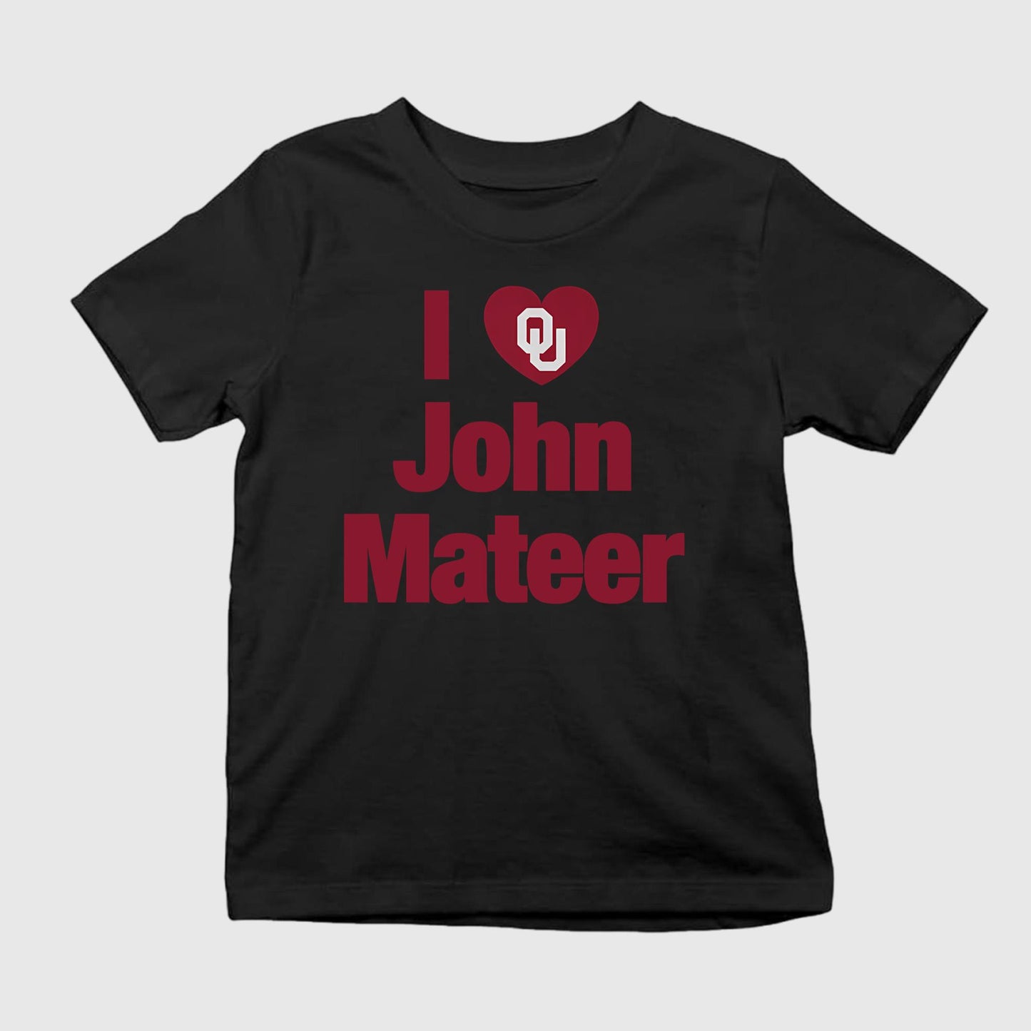 I Love John Mateer Shirt