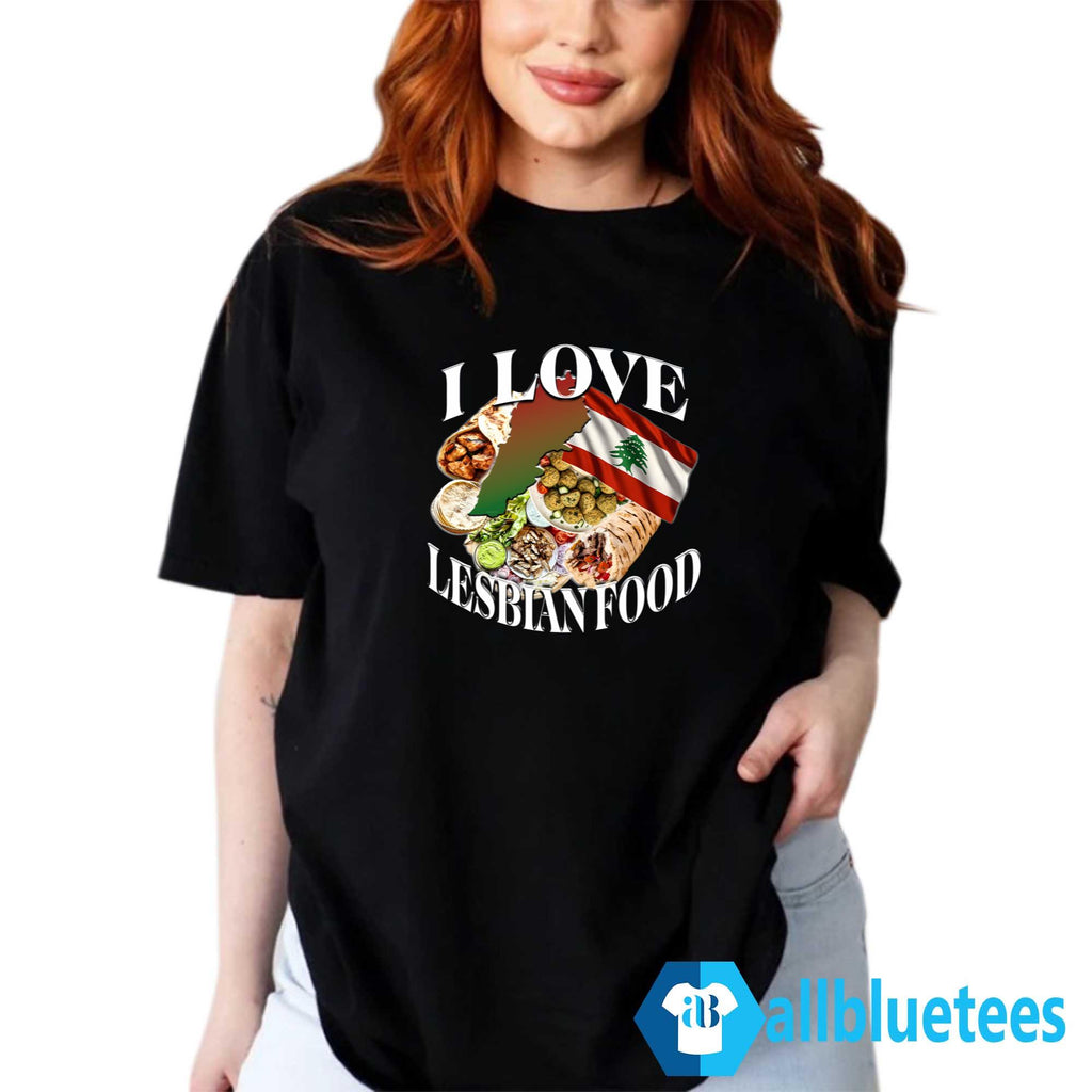 I Love Lesbian Food Shirt