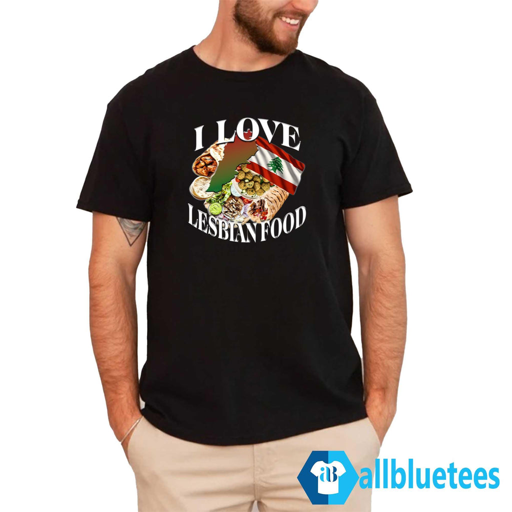 I Love Lesbian Food Shirt