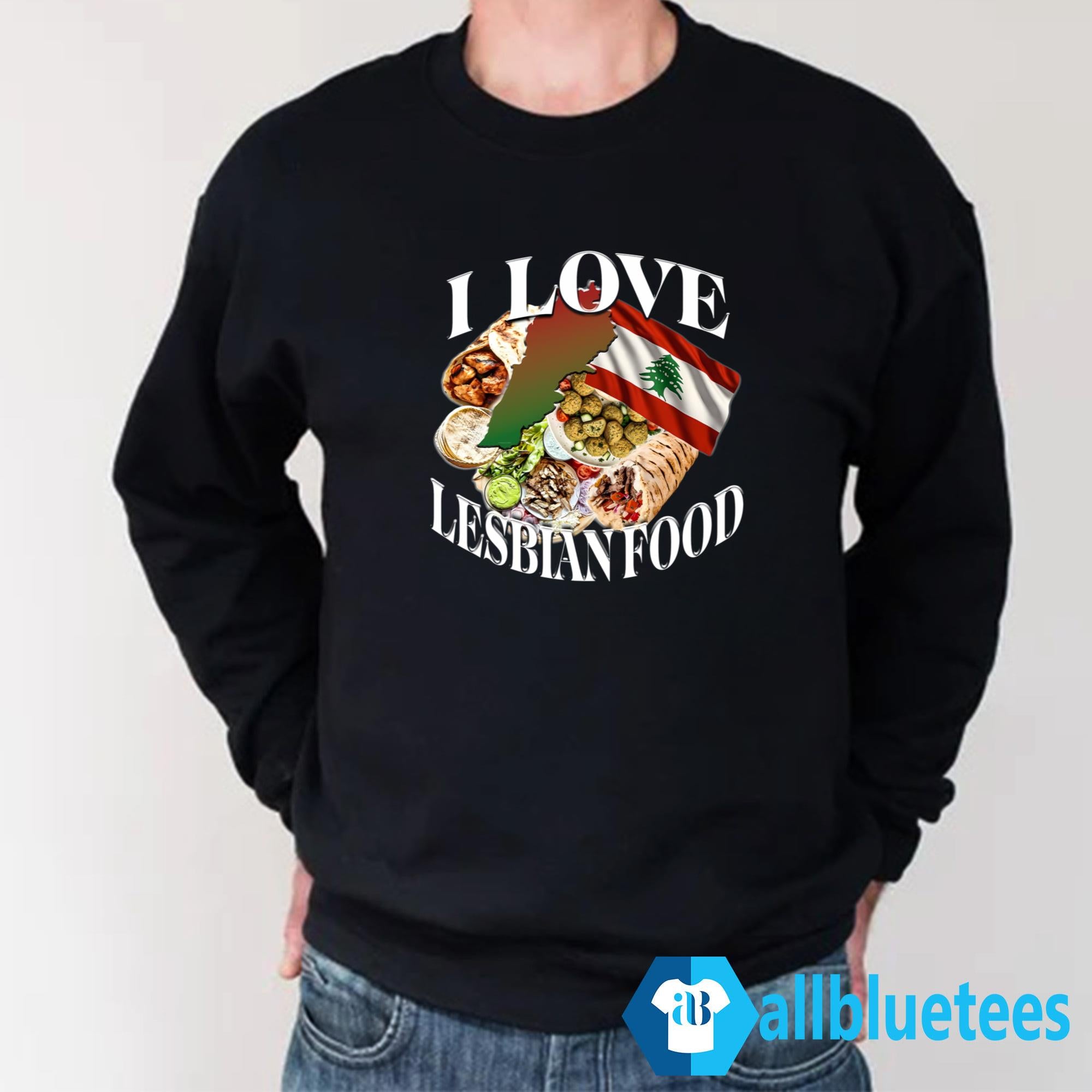 I Love Lesbian Food Shirt