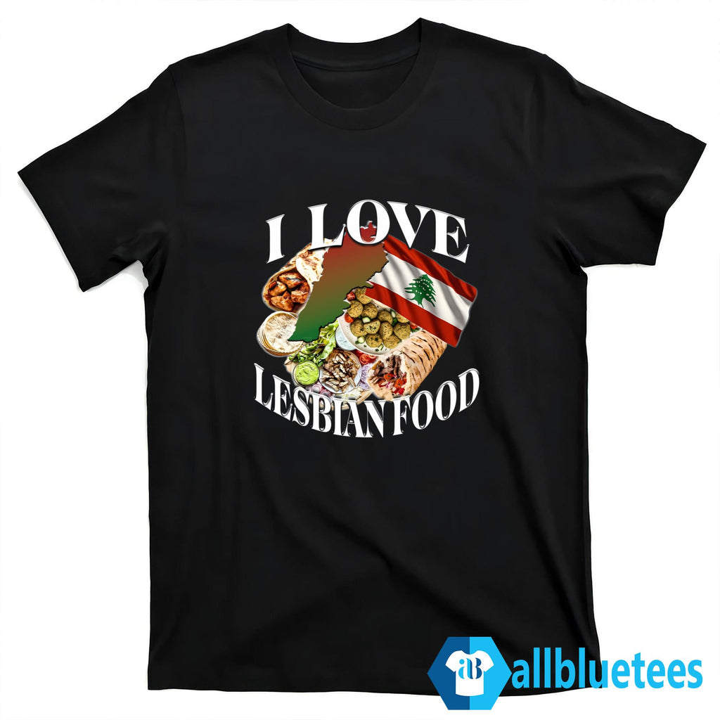 I Love Lesbian Food Shirt
